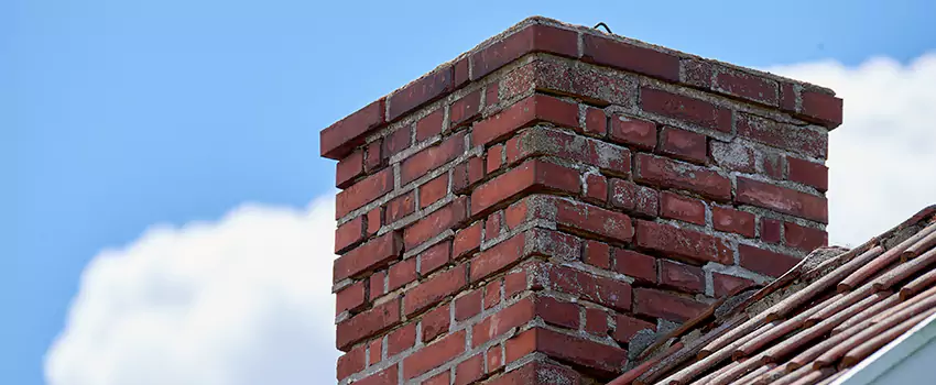 Brick Chimney Flue Installation in Downtown Norfolk, VA