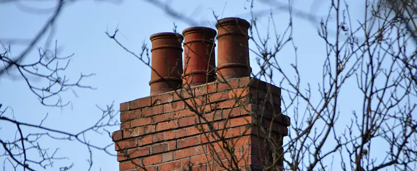 Chimney Crown Installation For Brick Chimney in Downtown Norfolk, Virginia